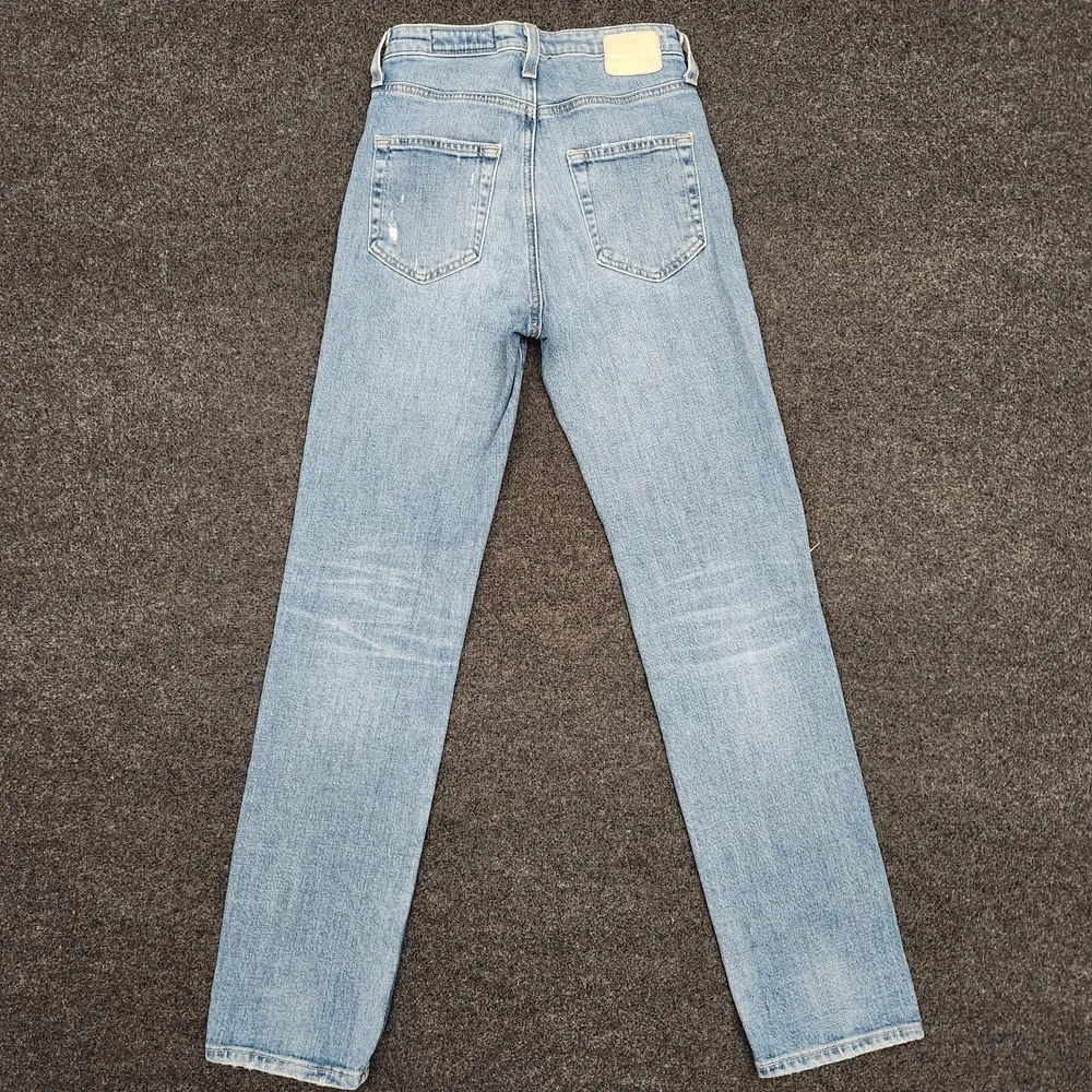 Adriano Goldschmied Jeans Womens 24 Blue Phoebe Vintage High Waist Tapered AG-ED
